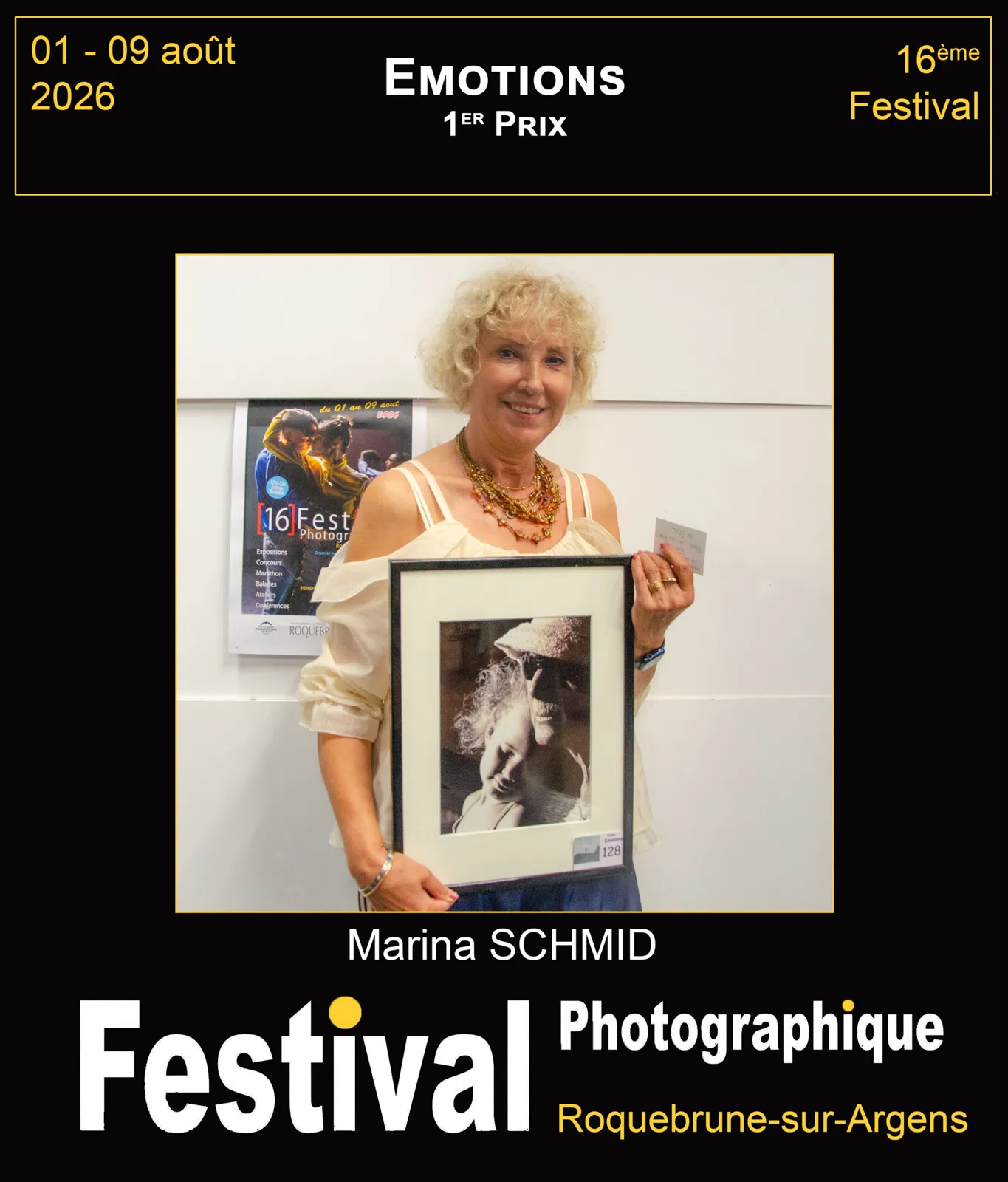 Marina Schmid, lauréate sur le thème Emotions